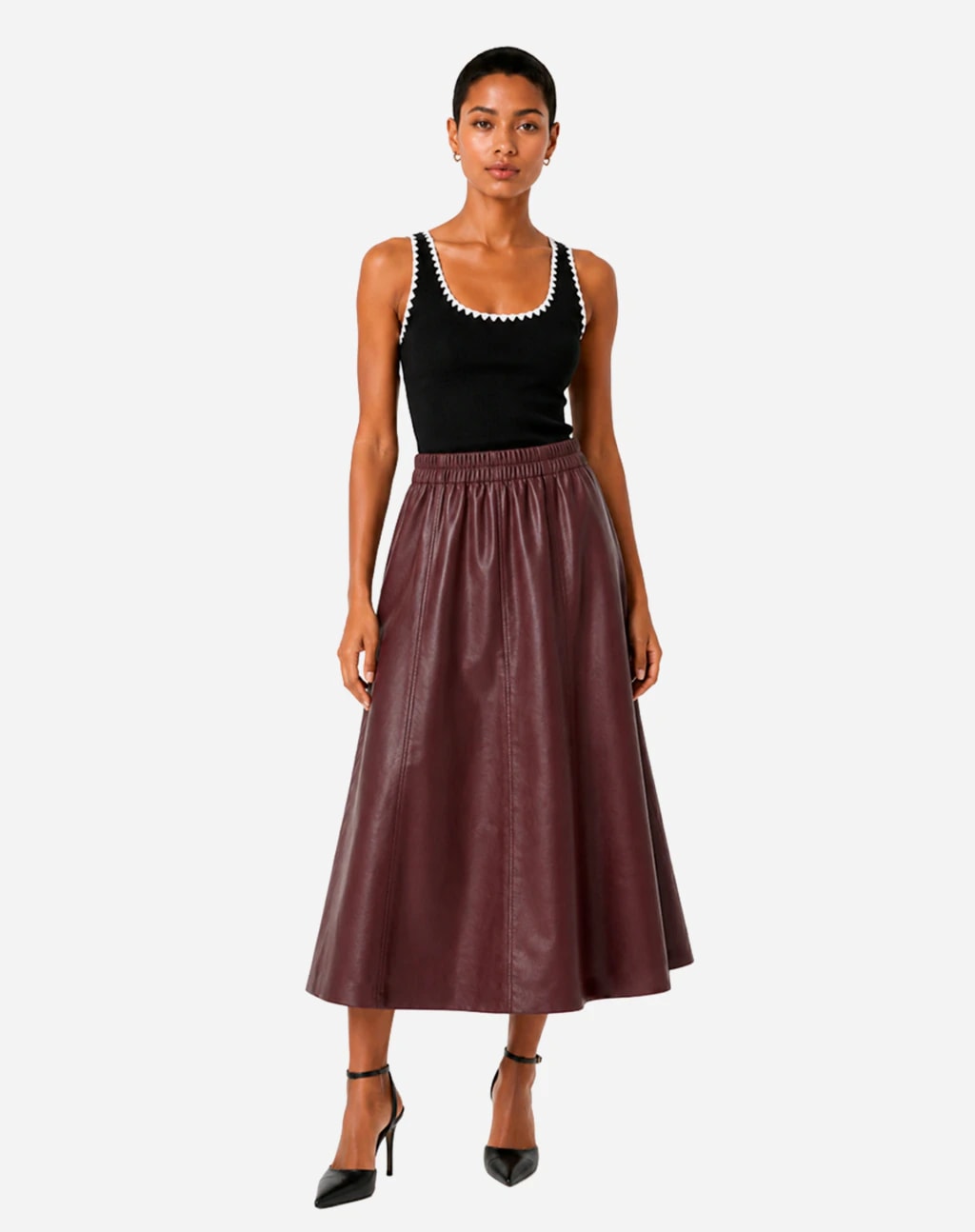 Saia Midi New Statement - Vinho